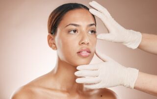 Préparation à une opération de rhinoplastie